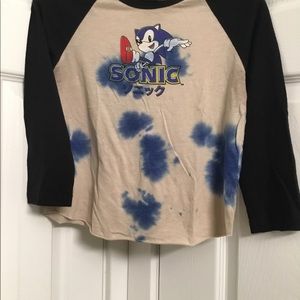 DROP DEAD X SONIC THE HEDGEHOG TEE -*RARE*